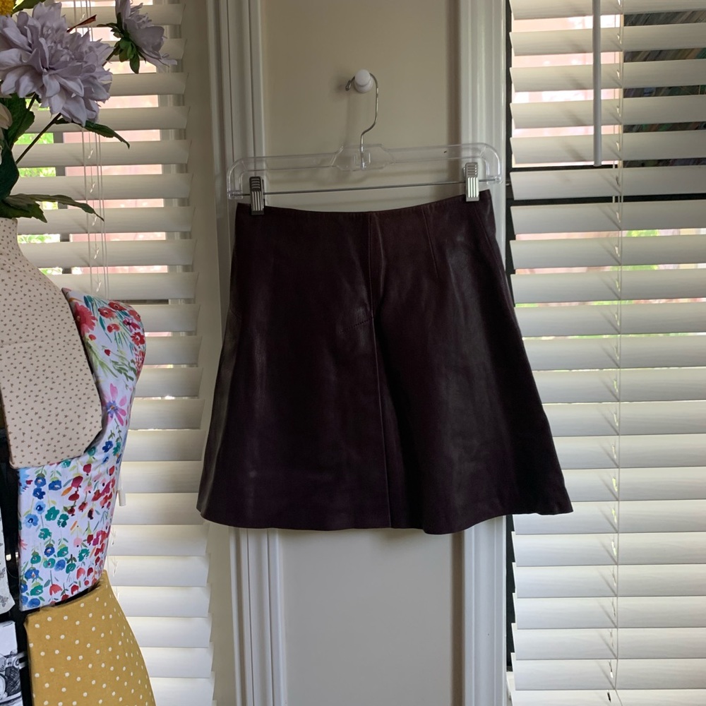 Allsaints Leather Skirt